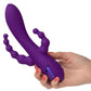 California Dreaming Long Beach Bootylicious Rechargeable Silicone Dual Penetrating Rabbit Vibrator