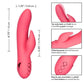 California Dreaming San Francisco Sweetheart Silicone USB Rechargeable Multifunction Vibrator Waterproof