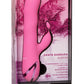 California Dreaming Santa Barbara Surfer Silicone Rechargeable Rabbit Vibrator - Pink
