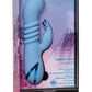 California Dreaming Santa Cruz Coaster Silicone Rechargeable Rabbit Vibrator - Blue