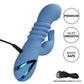 California Dreaming Santa Cruz Coaster Silicone Rechargeable Rabbit Vibrator