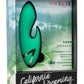 California Dreaming Sierra Sensation Rechargeable Silicone Compact Vibrator - Green