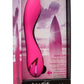 California Dreaming Surf City Centerfold Rechargeable Silicone Vibrator - Pink