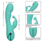 California Dreaming Tahoe Temptation Silicone Rechargeable Rabbit Vibrator
