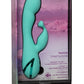 California Dreaming Tahoe Temptation Silicone Rechargeable Rabbit Vibrator - Green