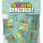 Candyprints Suck A Bag Of Sour Dicks Assorted Flavors - 25 Packs/Per Bag