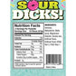 Candyprints Suck A Bag Of Sour Dicks Assorted Flavors