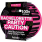 Caution Bachelorette Party Tape - Black/Pink - 100ft