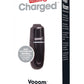 Charged Vooom Rechargeable Waterproof Bullet Vibrator - Black