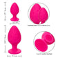 Cheeky Silicone Textured Anal Plugs
