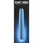 Chroma Classic Rechargeable Vibrator - Blue - 7in