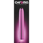 Chroma Classic Rechargeable Vibrator - Pink - 7in