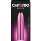 Chroma Petite Bullet Rechargeable Vibrator - Pink