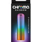 Chroma Rainbow Rechargeable Vibrator - Multicolor - Small