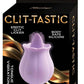 Clit-Tastic Erotic Clit Licker Rechargeable Silicone Clitoral Vibrator - Lavender/Purple