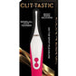 Clit-Tastic Sensual Clit Teaser Rechargeable Silicone Clitoral Vibrator - Red/Rose