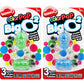 Color Pop Big O 2 Silicone Double Vibrating Cock Ring Waterproof - Assorted Colors