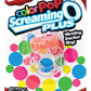 Color Pop Quickie Screaming O Plus Vibrating Ring Silicone Cock Ring - Orange