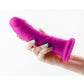 Colours Dual Density Girth Silicone Dildo