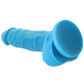 Colours Pleasures Silicone Vibrating Dildo with Balls