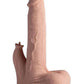 Colter App Controlled Realistic Thrusting Dido Vibrating Licker - Caramel - 8.5in