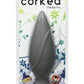 Corked Silicone Anal Plug - Charcoal/Grey - Medium