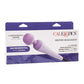 Couture Collection Inspire Wand Massager with Silicone Attachments - Lavender/Purple