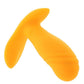 Creamsicle Silicone Rechargeable Wearable Vibrator with Remote Control