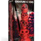 Creature Cocks Doom Silicone Dildo - Black/Red