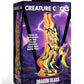 Creature Cocks Dragon Glass Dildo - Multicolor