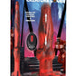 Creature Cocks Hell Wolf Silicone Rechargeable Thrusting and Vibrating Dildo - Black/Red