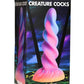 Creature Cocks Moon Rider Glow In The Dark Unicorn Silicone Dildo - Glow In The Dark/Multicolor
