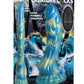 Creature Cocks Sea Stallion Silicone Rechargeable Dildo with Remote - Blue/Yellow