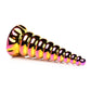 Creature Cocks Twilight Rainbow Glass Dildo