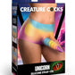 Creature Cocks Unicorn Silicone Strap-On - Multicolor