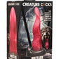 Creature Cocks Wolf's Lick Wolf Maw Silicone Dildo - Black/Red
