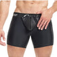 Cruze High Bar Zipper Trunk with Cock Ring - Black - Large/XLarge