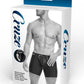 Cruze High Bar Zipper Trunk with Cock Ring - Black - Medium/Small