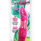 Crystal Caribbean Number 4 Jelly Vibrator - Pink - 6.5in