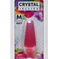 Crystal Jellies Butt Plug - Pink - Medium