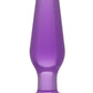 Crystal Jellies Butt Plug - Purple - Medium