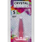 Crystal Jellies Butt Plug - Pink - Small