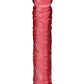 Crystal Jellies Classic Dildo - Pink - 10in
