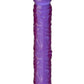Crystal Jellies Classic Dildo - Purple - 10in