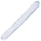 Crystal Jellies Jr. Double Dildo - Clear - 12in