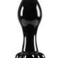 Crystal Premium Glass Flower Probe - Black
