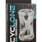 Cyclone Dual Ribbed Stroker - Clear