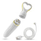 Delice Heartthrob Rechargeable Silicone Vibrator - White Bouquet