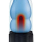 Delite Heated Rose Rechargeable Masturbator - Blue