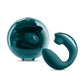 Desire Euphoria Dual End Vibrator with Air Pulse Clitoral Stimulation - Green